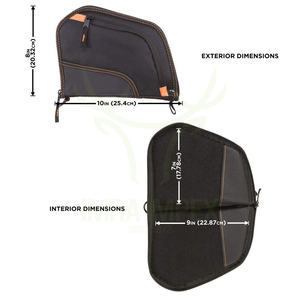 Estuche para pistola de poliéster de alta durabilidad Imra Impex, acolchado de espuma gruesa para protección de armas de fuego, mochila y bolsa de caza de calidad - Product Image 2