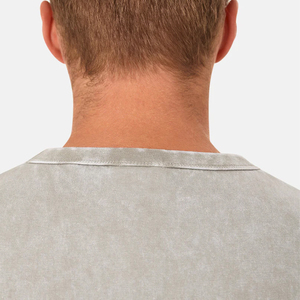 T-shirt surdimensionné lavé à l'acide 100% coton de qualité supérieure pour hommes Streetwear lourd T-shirts pour hommes - Product Image 6
