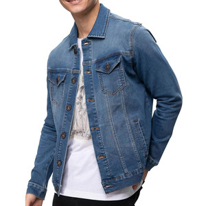 Services OEM Veste en jean de haute qualité pour hommes Veste en jean pour hommes sur mesure Nouveau design Veste en jean pour hommes - Product Image 3