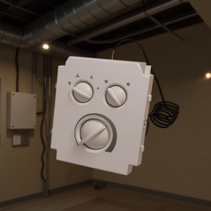 Termostato con Interruptor de Velocidad Galletti ESTRO, Selector E/I para Sistemas HVAC - Product Image 3