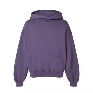 Qualité supérieure Hommes Polaire Coton Sweat À Capuche Respirant Chaud Confortable et Parfait Hiver Hoodies Lavage À L'acide Broderie En Détresse - Product Image 1