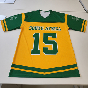 Maglia da Football Americano in Rete Stile Hip Hop, Magliette Sportive Personalizzate per Tifosi del Liberia, Maglie Oversize Vintage Sublimate - Product Image 4