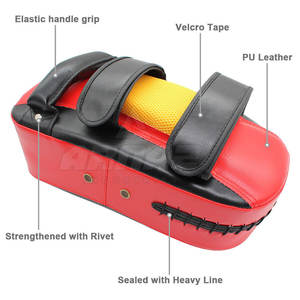 Venta caliente Kick Thai Pads Entrenamiento de boxeo de alta calidad Kick Thai Pads MMA Focus Punch Shield Kicking Pads - Product Image 2