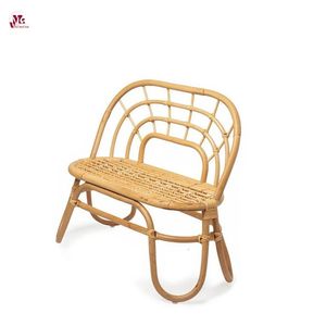 Wholesale Modern Rattan Kid's Chair Rattan Lounge Chair Kid's Flower <b>Armchair</b> Rattan <b>Vintage</b> Kid's Furniture - Product Image 5