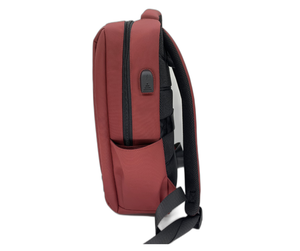 High Quality Laptop <b>Backpack</b> for Women Red <b>Waterproof</b> Laptop <b>Backpack</b> <b>School</b> With USB Port Made in Vietnam - Product Image 5