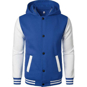 Vente en gros conception populaire de meilleure qualité veste universitaire homme léger extensible et bon fabricant vestes universitaire homme - Product Image 3