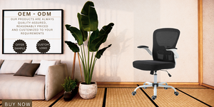 Qualihome VN Chaise de salon pivotante au confort luxueux et à l'élégance intemporelle, fabriquée au Vietnam, testée BIFMA, minimaliste - Product Image 6