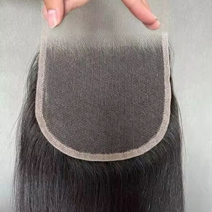 Haute densité 13X4 HD dentelle frontale fermeture 180% Swiss dentelle frontale vendeur en gros 13X5 cheveux humains dentelle frontale - Product Image 1