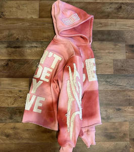 Sudaderas con capucha bordadas para hombre con diseño de logotipo propio 2025 para ropa informal, suéter hecho con Material de alta calidad, sudaderas con capucha a la moda para hombre - Product Image 6