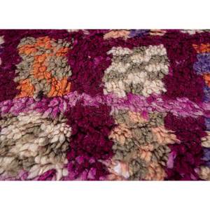 Alfombras Clásicas de Lana Nuray, Alfombras Jaipur US Pae-4601, Diseño Geométrico Rosa y Morado, Anudadas a Mano, para Sala de Estar, Pasillo, Hogar - Product Image 3