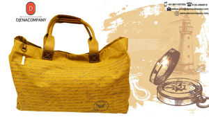 Sac exclusif en toile de coton de haute qualité lavable à la main et léger avec fermeture ouverte pour tous les fournisseurs pour l'été - Product Image 2