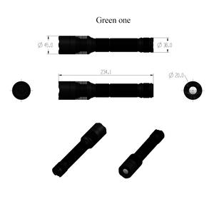 Optlaser <span class=keywords><strong>1000mW</strong></span> cầm tay chim phân tán thiết bị công nghiệp sử dụng không thấm nước Nhôm Cơ thể USB sạc IP65 đánh giá - Product Image 4