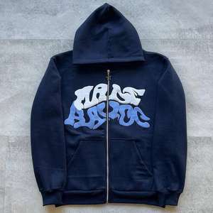 Streetwear unisexe personnalisé de haute qualité, broderie 3D pour sweats à capuche surdimensionnés, 100% coton, respirant pour l'hiver - Product Image 4