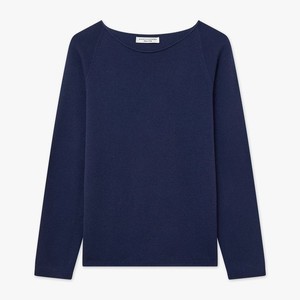 Pull-over femme en maille plate de qualité supérieure, respirant, anti-rides, couleur unie, décontracté, col rond, manches longues, automne - Product Image 6