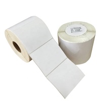 Rouleau de papier adhésif thermique personnalisé pour étiquettes d'expédition, blanc, transfert de codes-barres, pour l'épicerie et les supermarchés, directement de l'usine