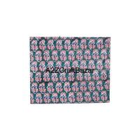 Panier décoratif rectangulaire en papier de bois écologique, fait main en Inde, à motif géométrique, type couvercle roulant, ouverture supérieure, style Rajasthan