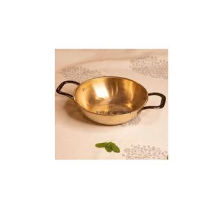 Trendy New Look Metal Kadai with a Deep Base and Lightweight Build Ideal for <b>Quick</b> Stir-frying and Deep-frying Recipes Kadhai - Product Image 1