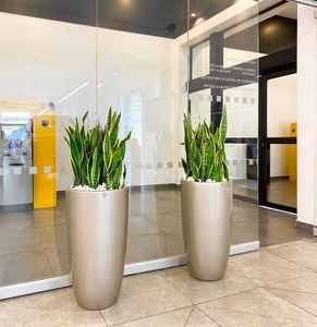 กระถางดอกไม้และอุปกรณ์ปลูกต้นไม้ทำจากไฟเบอร์กลาสตกแต่งสวนปรับแต่งได้ทุกสีและขนาด - Product Image 1