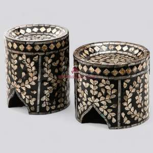 Handmade <b>Mother</b> of Pearl Cake Stand For Eid Celebration Dessert Presentation And Festive <b>Gift</b> From Vietnam - Product Image 1