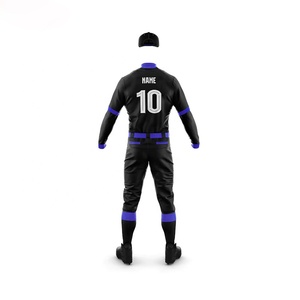 Venta caliente de los hombres de béisbol y softbol conjunto de ropa deportiva al por mayor de 2 piezas pantalones de Jersey barato sublimación tela suave y cómoda - Product Image 2