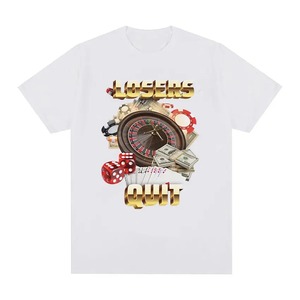 Camisetas de Alta Calidad 100% Algodón Unisex Personalizadas para Hombre, 220g, Cuello Redondo, Manga Corta, Ecológicas, con Logotipo Impreso Digitalmente, Camisetas Blancas - Product Image 3