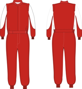 Combinaison de course de karting personnalisable de haute qualité salopette imprimée respirante pour adultes pour moto et course automobile combinaisons de karting - Product Image 6