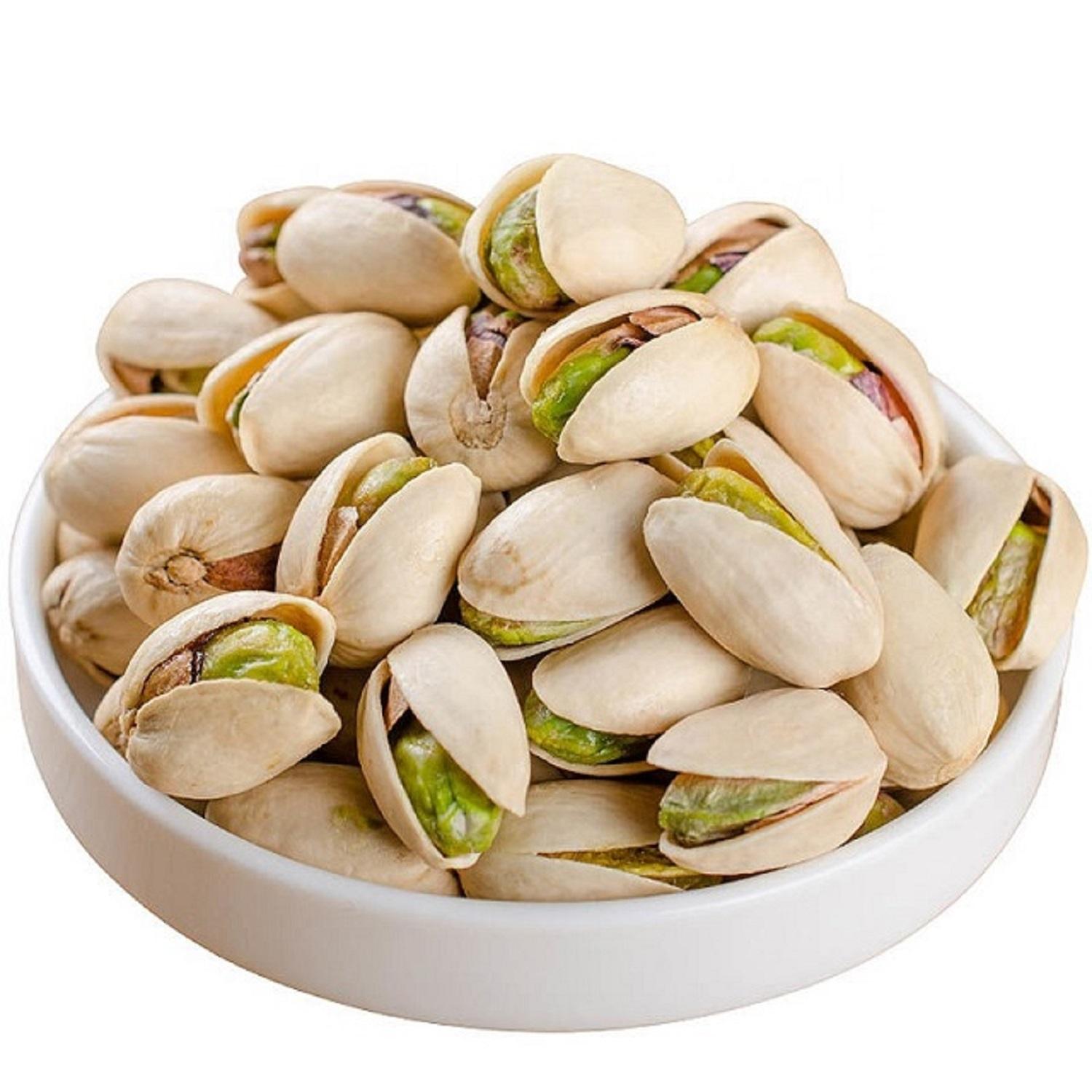 Porcas de pistacho com concha-pistachios cru de alta qualidade em massa