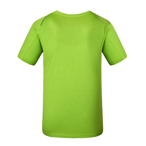 Camiseta informal de alta calidad para hombre, diseño personalizado de cuello redondo, patrón en blanco, Camiseta corta de compresión de talla grande, venta al por mayor - Product Image 3