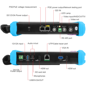 Probador de CCTV NOYAFA NF-IPC716ADHS PRO, Detector de IPC, Monitor de Cámara IP Todo en Uno de 7 Pulgadas, HD, CVI, TVI, AHD, SDI, EX-SDI - Product Image 1