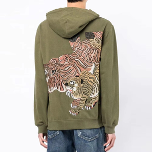 เสื้อสวมหัวแบบมีฮู้ดสำหรับทุกเพศปักตามสั่ง - Product Image 2