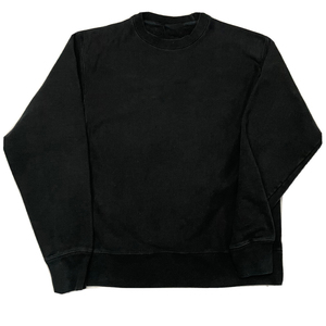 Nouveau poids lourd 100% coton blanc sweat extérieur Streetwear pull col rond haute qualité sweat pour hommes - Product Image 3