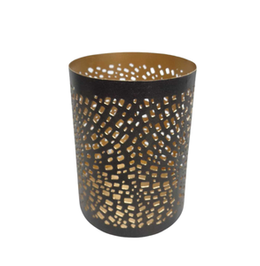 Conception fantaisie métal fer support votif couleur couleur luxe Design bougie pot pour salon et décoration de table à la main - Product Image 4
