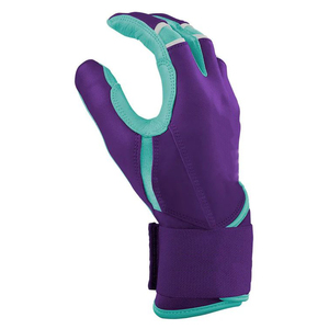 Gants de frappe de baseball avec logo personnalisé de style tendance pour adultes en cuir véritable avec nom personnalisé pour position de receveur - Product Image 6