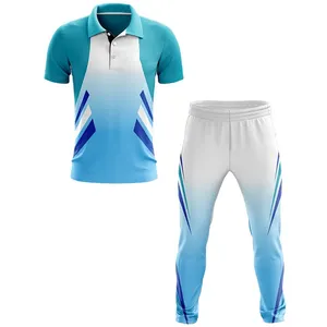 最新设计团队板球制服图片定制升华标志颜色新设计板球球衣男士定制数字