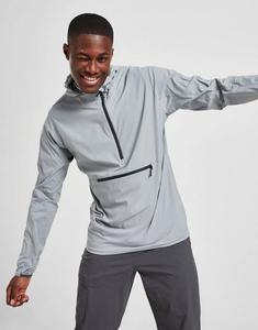 Veste Softshell sportive de haute qualité en usine Vestes d'extérieur pour hommes avec fermeture éclair en polyester et logo personnalisé - Product Image 5