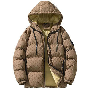 Custom Logo Autumn and Winter Men's Casual <b>Jacket</b> Printed <b>Thin</b> Wholesale Men's High Quality <b>Puffer</b> <b>Jackets</b> - Product Image 4