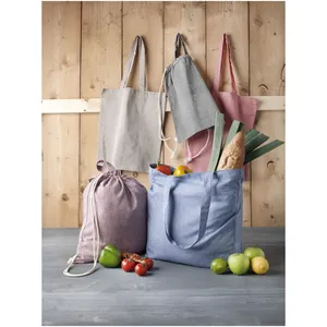 Pheebs Recycled Sustainable <b>Backpack</b> <b>Drawstring</b> Sportpack for Promotional Merchandising - Product Image 4