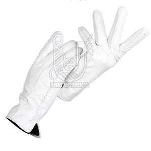 Customizable Leather <b>Gloves</b> with Plain Design <b>Touchscreen</b> & Breathable Features OEM Service for Sports & Outdoor Use - Product Image 1