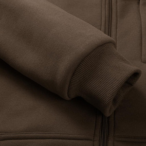 Sweat-shirts pour hommes avec designs personnalisés, impression en relief du logo, sweat-shirt surdimensionné de qualité supérieure, fermeture éclair intégrale, coton, sweat-shirts vierges pour hommes - Product Image 6