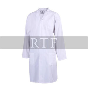 เสื้อโค้ทสำหรับห้องแล็บเครื่องมือทางการแพทย์ผ้านอนวูฟเวนและสครับแพทย์เครื่องแบบโรงพยาบาลระดับพรีเมียมจากวัตถุดิบสำหรับใช้ในห้องปฏิบัติการ - Product Image 5