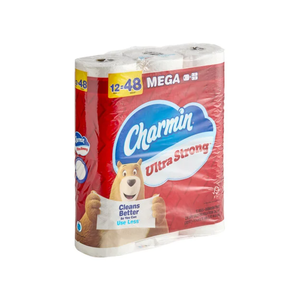 Charmin.. Ultra Strong Toilet Paper 12 Mega Rolls, 220 <b>Sheets</b> Per Roll - Product Image 1