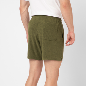 2025 Dernier short en éponge côtier de qualité supérieure avec cordon de serrage interne et séchage rapide pour hommes - Product Image 3