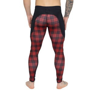 Best Design <b>Men's</b> Elastic Waist <b>Yoga</b> <b>Pants</b> Customized Spandex Polyester Material Solid Trending Sublimation Leggings-New - Product Image 6