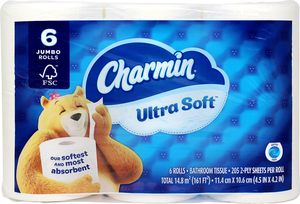 Charmine Ultra soft Jumbo <b>Rolls</b> Septic Safe white - Product Image 6