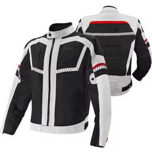 Vestes de moto de course personnalisées pour hommes, vente en gros, respirantes, imperméables, coupe-vent, grandes tailles - Product Image 1
