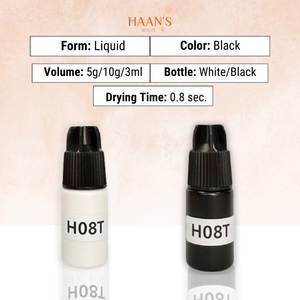 กาวต่อขนตา3G 5g 10g ไพรเมอร์สีดำ H08T ติดฉลากส่วนตัว - Product Image 3