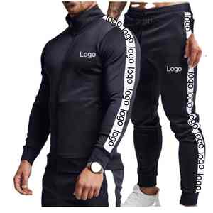 Survêtement de sport de jogging pour homme de haute qualité, survêtement décontracté, lourd, respirant pour homme - Product Image 4