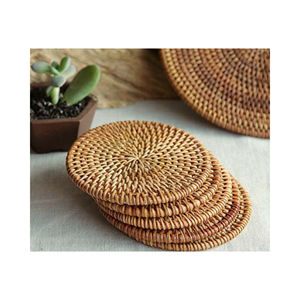 Rattan <b>Placemat</b> Hanging Decoration Rattan Charger Plates Wedding Table Decoration GreenHouse - Product Image 5