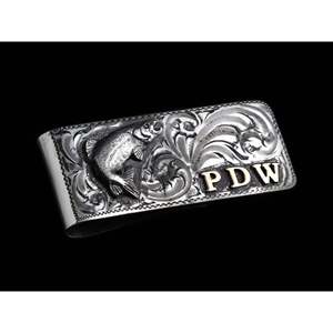 Clip De Dinero De Trucha Con Iniciales - Product Image 2