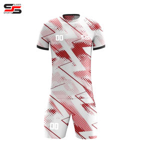 Uniforme de Fútbol de Verano con Estampado Digital, Personalizado, de Alta Calidad, 100% Poliéster, Transpirable, Conjunto de Camiseta de Fútbol para Equipo - Product Image 5